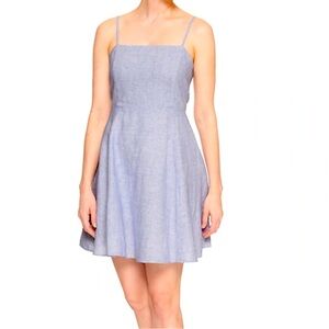 GAP fit and flare dress with spaghetti straps, striped sundress size S
